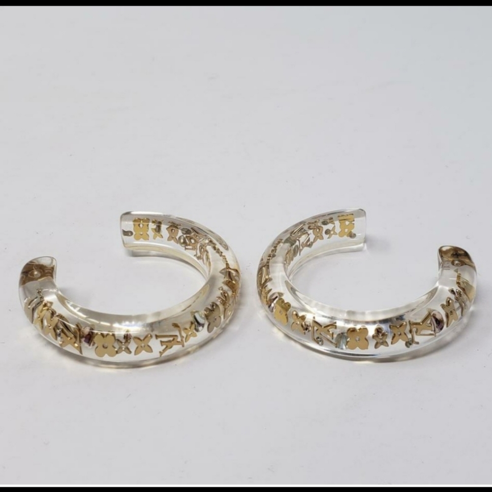 Authentic Louis Vuitton Earrings and bracelet set. - Picture 8 of 12